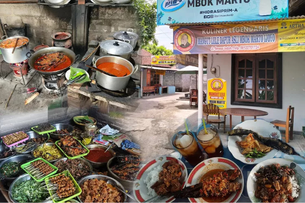 Suasana Dapur yang Jadi Ikon Warung