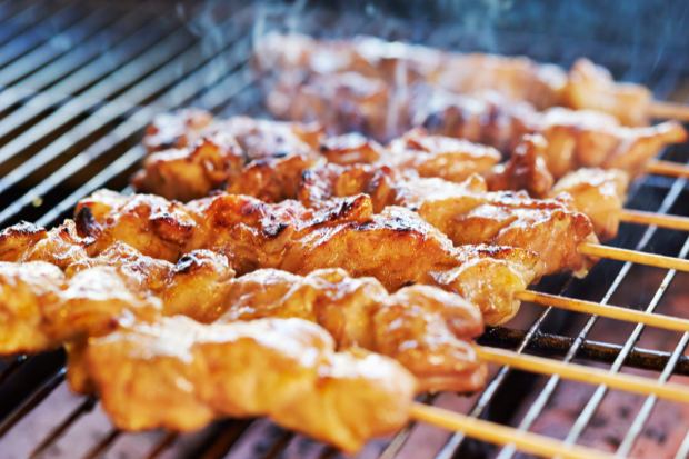 Yakitori khas Jepang autentik