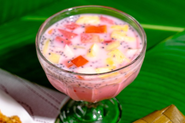 Cita rasa es doger yang creamy dan menyegarkan