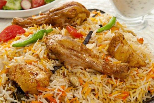 Nasi briyani khas India dengan aroma rempah yang kuat