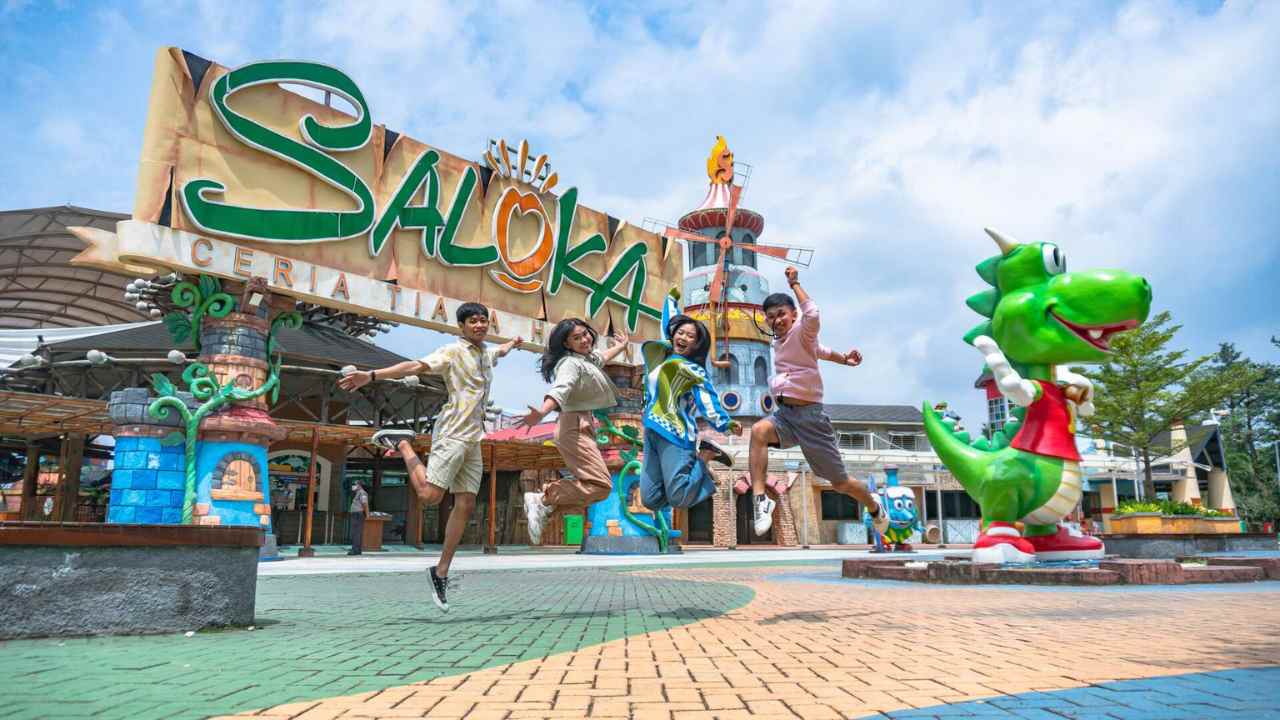 Saloka Theme Park, Destinasi Wisata dengan Wahana Seru