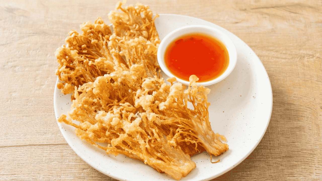Jamur Enoki Crispy, Camilan Renyah Kekinian yang Gampang Dibuat