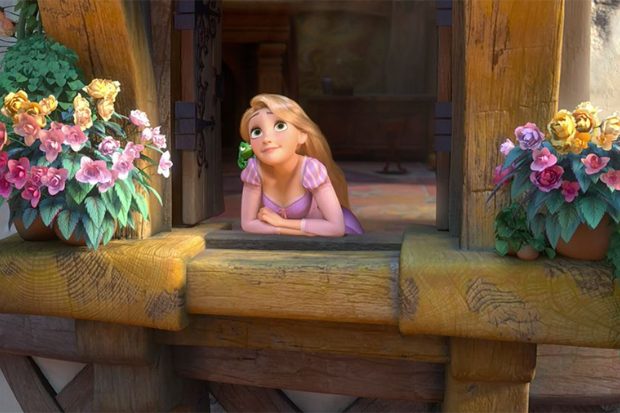 Rapunzel putri berambut panjang dari dongeng klasik