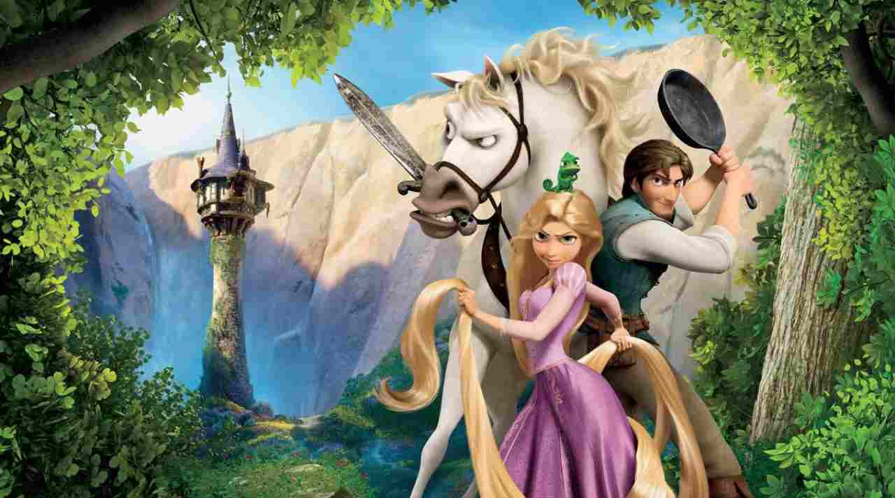 Rapunzel putri berambut panjang dari dongeng klasik